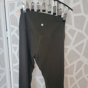 Lululemon Align Dark Green Leggings